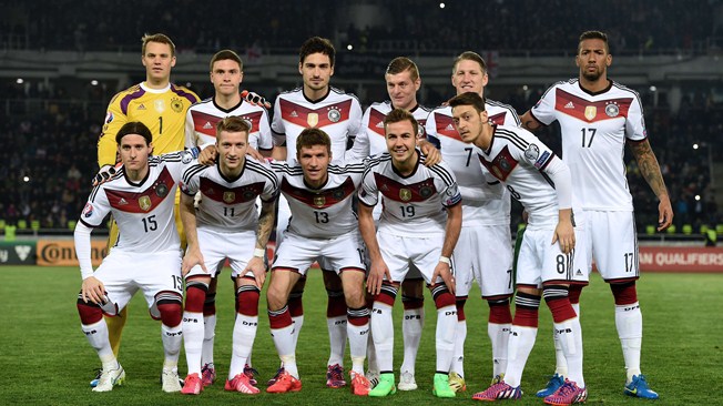 Click to enlarge: Germany team photo for Germany